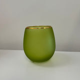 180 Degrees Frosted Sipper Steamless Wine Glasses