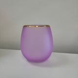 180 Degrees Frosted Sipper Steamless Wine Glasses