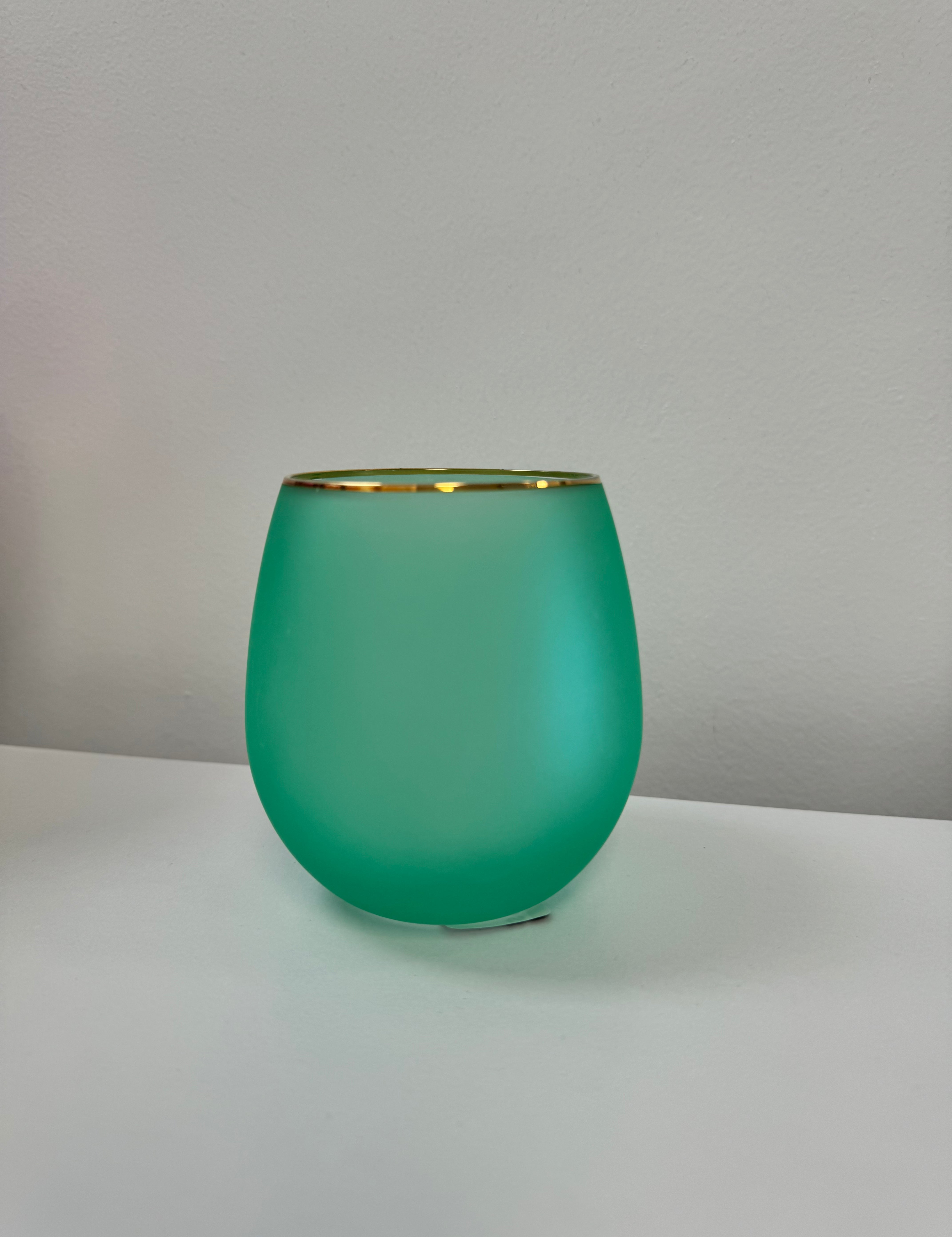 180 Degrees Frosted Sipper Steamless Wine Glasses