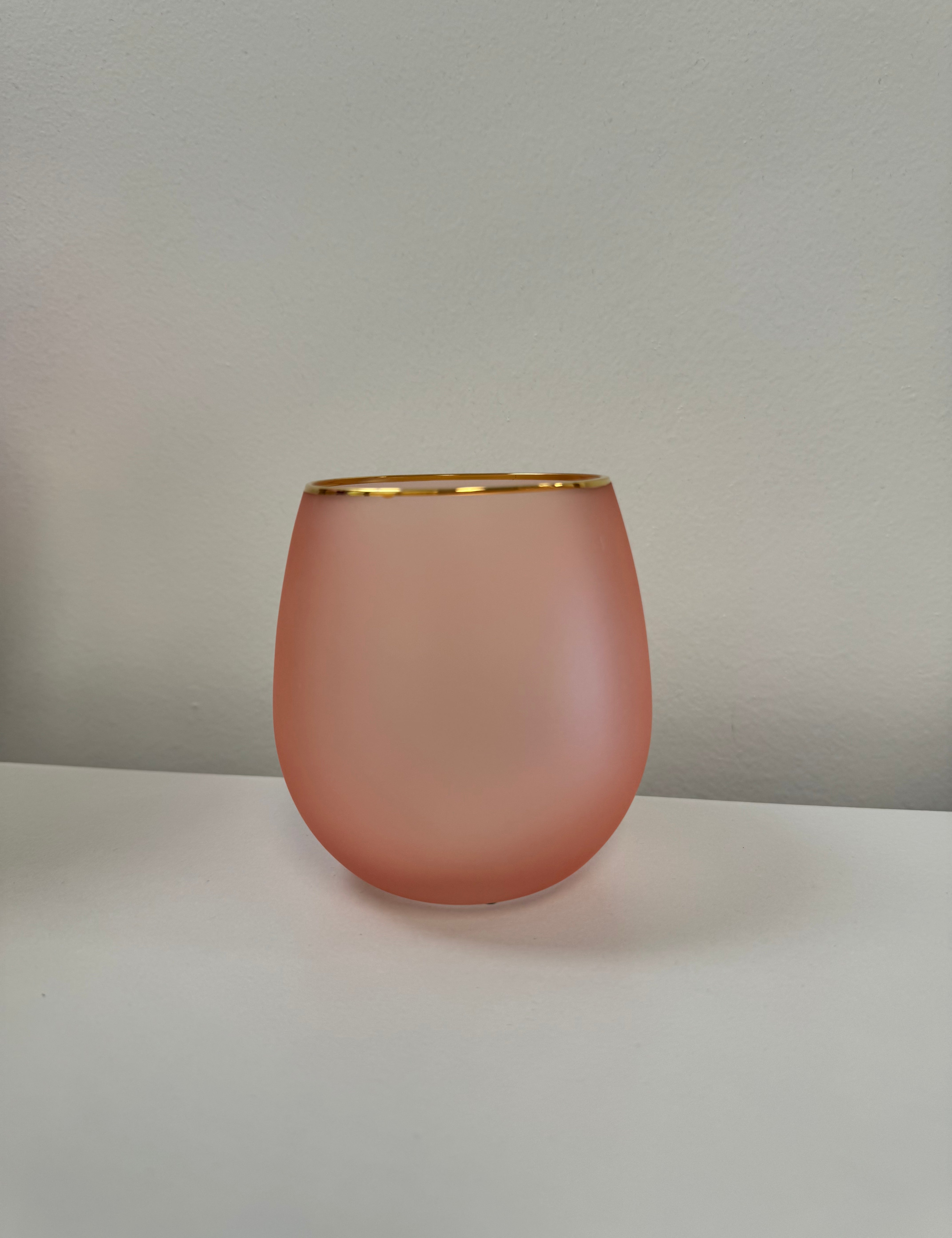 180 Degrees Frosted Sipper Steamless Wine Glasses