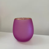 180 Degrees Frosted Sipper Steamless Wine Glasses