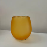 180 Degrees Frosted Sipper Steamless Wine Glasses