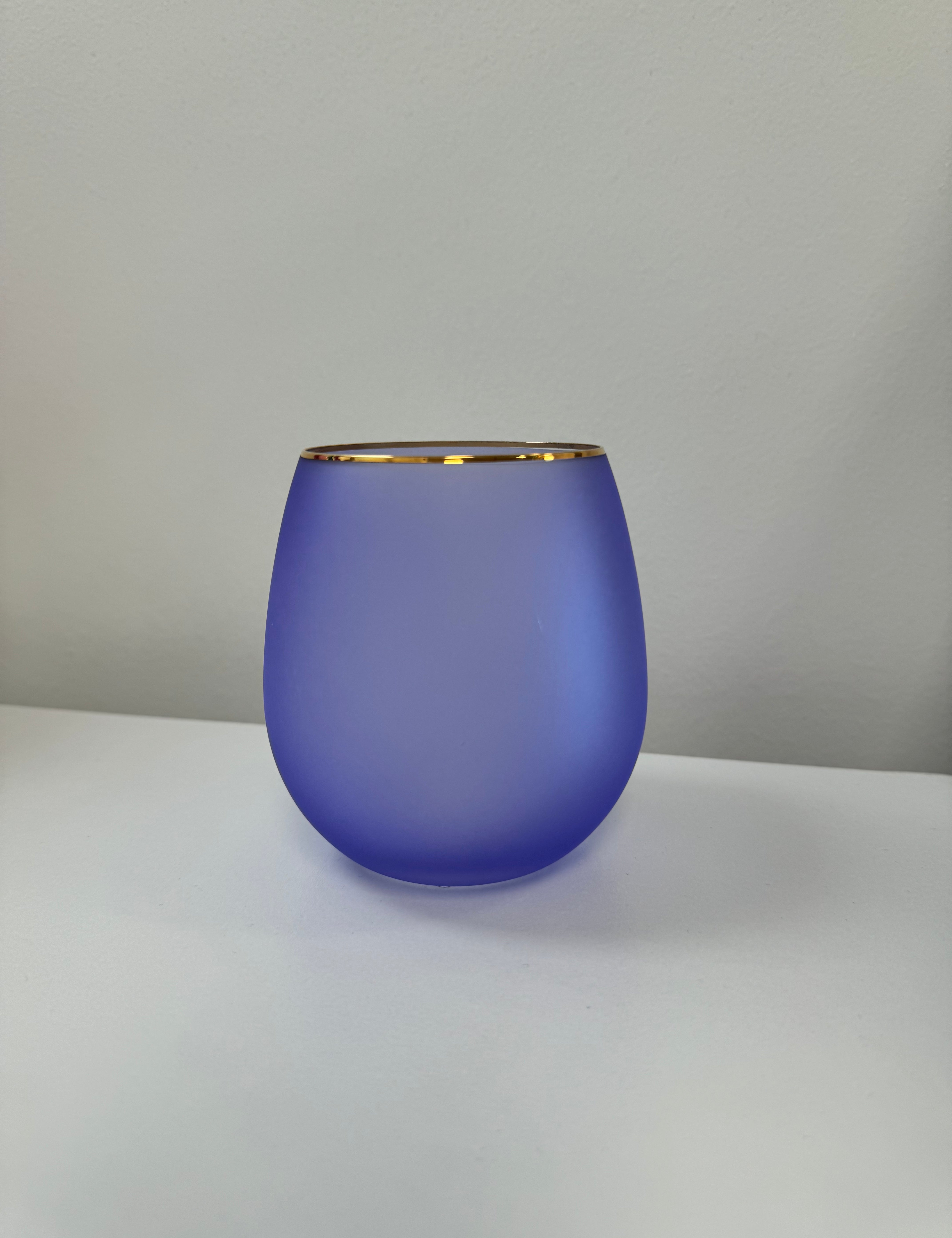 180 Degrees Frosted Sipper Steamless Wine Glasses