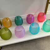 180 Degrees Frosted Sipper Steamless Wine Glasses