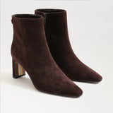 Sam Edelman Saige Ankle Boot in Dark Brown