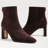 Sam Edelman Saige Ankle Boot in Dark Brown