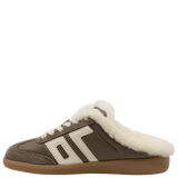 Back70 Easter Slip On Fur Lined Sneakers in Taupe