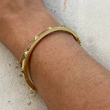 Studded Cuff in Gold