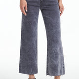 Bayeas High Rise Wide Leg Jeans in Graphite