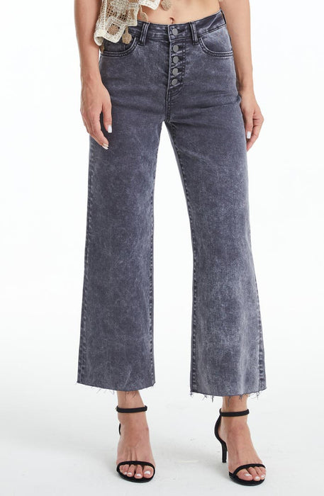 Bayeas High Rise Wide Leg Jeans Graphite