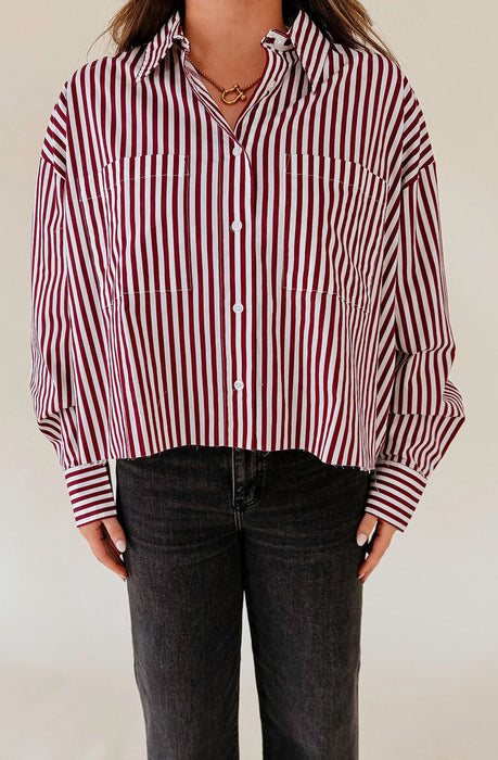 Academy Button Down Top