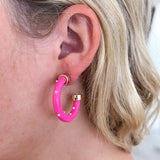 Studded Hoo Hoops