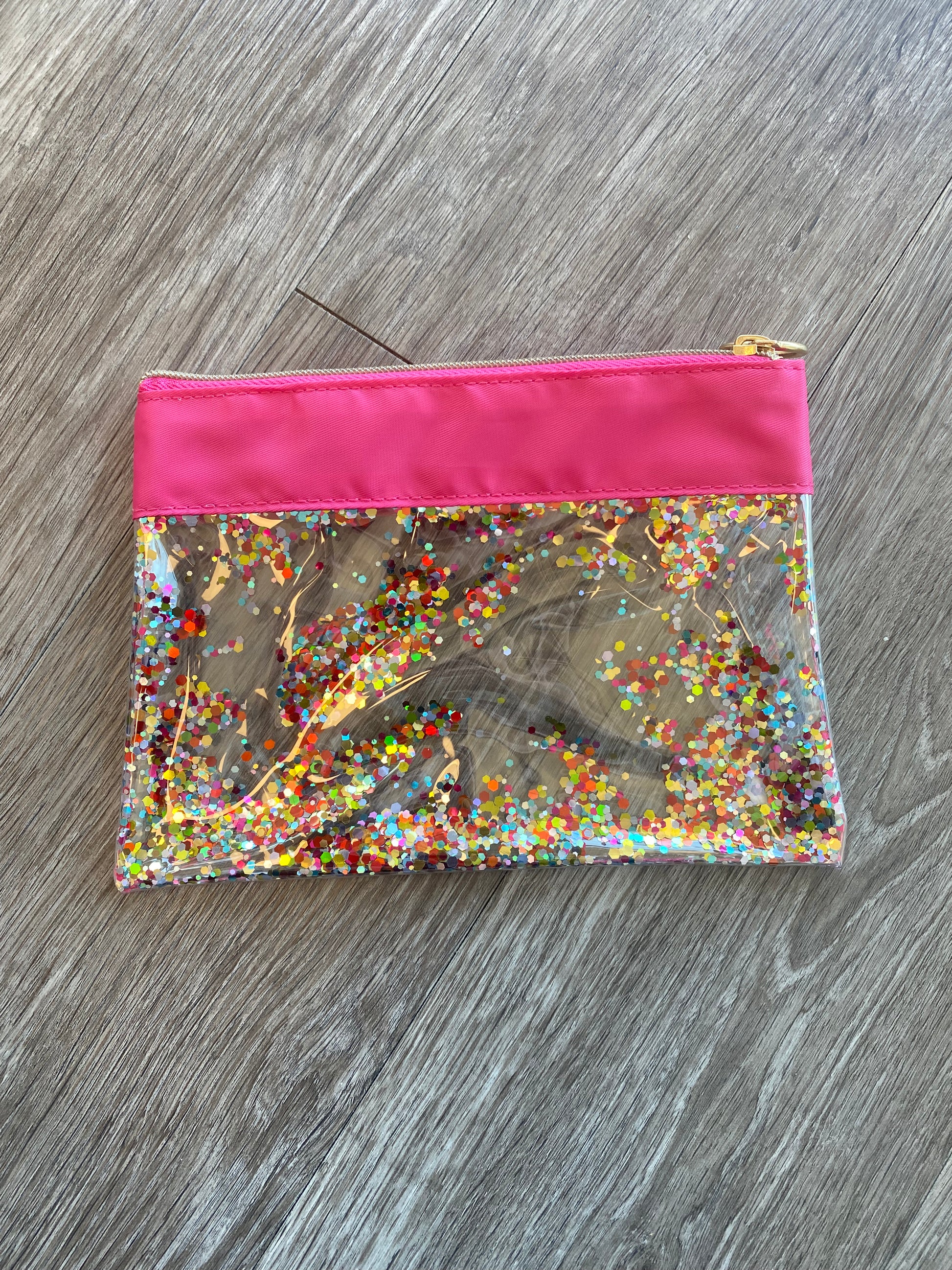 Clear Confetti Bag Splurge Montgomery