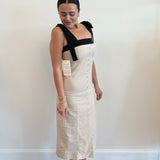 Monomoy Linen Button Down Maxi in Sette