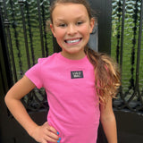 Lulu Mac Kids Babydoll Tee in Bubblegum