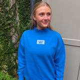 Lulu Mac Longsleeve Terry Cloth in Bright Blue