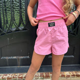 Lulu Mac Youth Solid Short in Bubblegum Pink