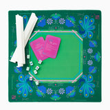 Oh My Mahjong Birdie Green Mahjong Mat