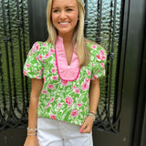 Milly Top in Green