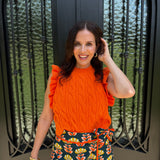 Miranda Sweater in Orange