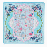 Blue and pink Mahjong Mat Oh My Mahjong
