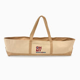 Oh My Mahjong Taupe Mat Storage Bag