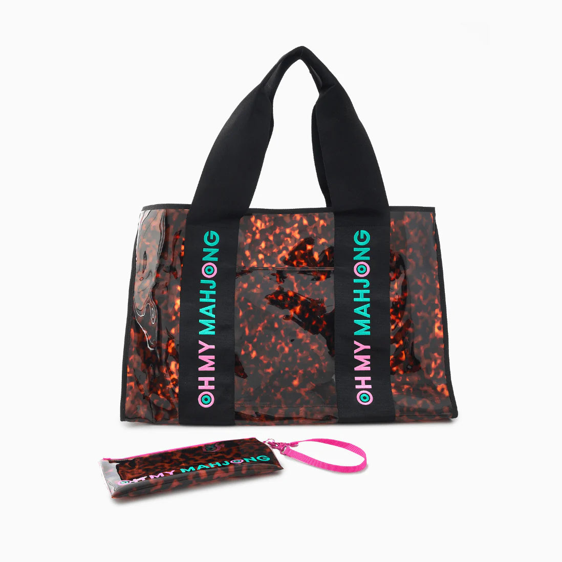 Tortoise beach bag oh my mahjong 