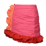 Celia B Remembrance Skirt in Pink, Red, and Orange