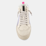 Shu Shop Riley Sneakers in Lilac and Pink