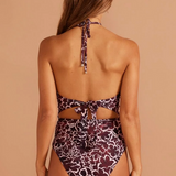 Costera One Piece Swimsuit in Purple Floral