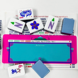 Oh My Mahjong Line Finder in Pink