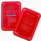 Oh My Mahjong Shufflers in Red