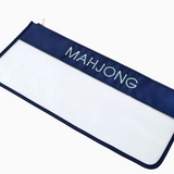 Oh My Mahjong Navy Bamboo Mahjong Tile Bag