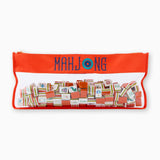 Oh My Mahjong Tile Bag in Burnt Orange