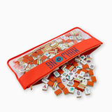 Oh My Mahjong Tile Bag in Burnt Orange