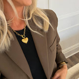 Luna Necklace in Gold