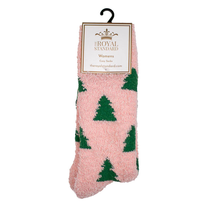 Women's  Christmas Tree Snuggle Socks