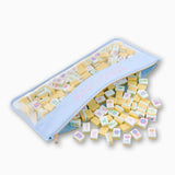 Oh My Mahjong Bamboo Bag in Light Blue