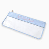 Oh My Mahjong Bamboo Bag in Light Blue