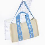 Oh My Mahjong Mahj It All Bag in Light Blue