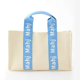 Oh My Mahjong Mahj It All Bag in Light Blue