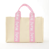 Oh My Mahjong Mahj It All Bag in Light Pink