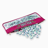 Oh My Mahjong Magenta Pagoda Bag