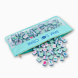 Oh My Mahjong Mint Bam Dot Crak Mahjong Bag