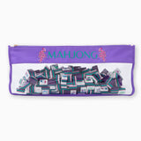 Oh My Mahjong Purple Peacock Mahjong Bag