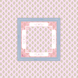 Oh My Mahjong Purple Thistle Tablecloth