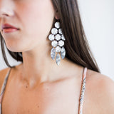 Marcia Moran Beatrix Statement Chandelier Earrings