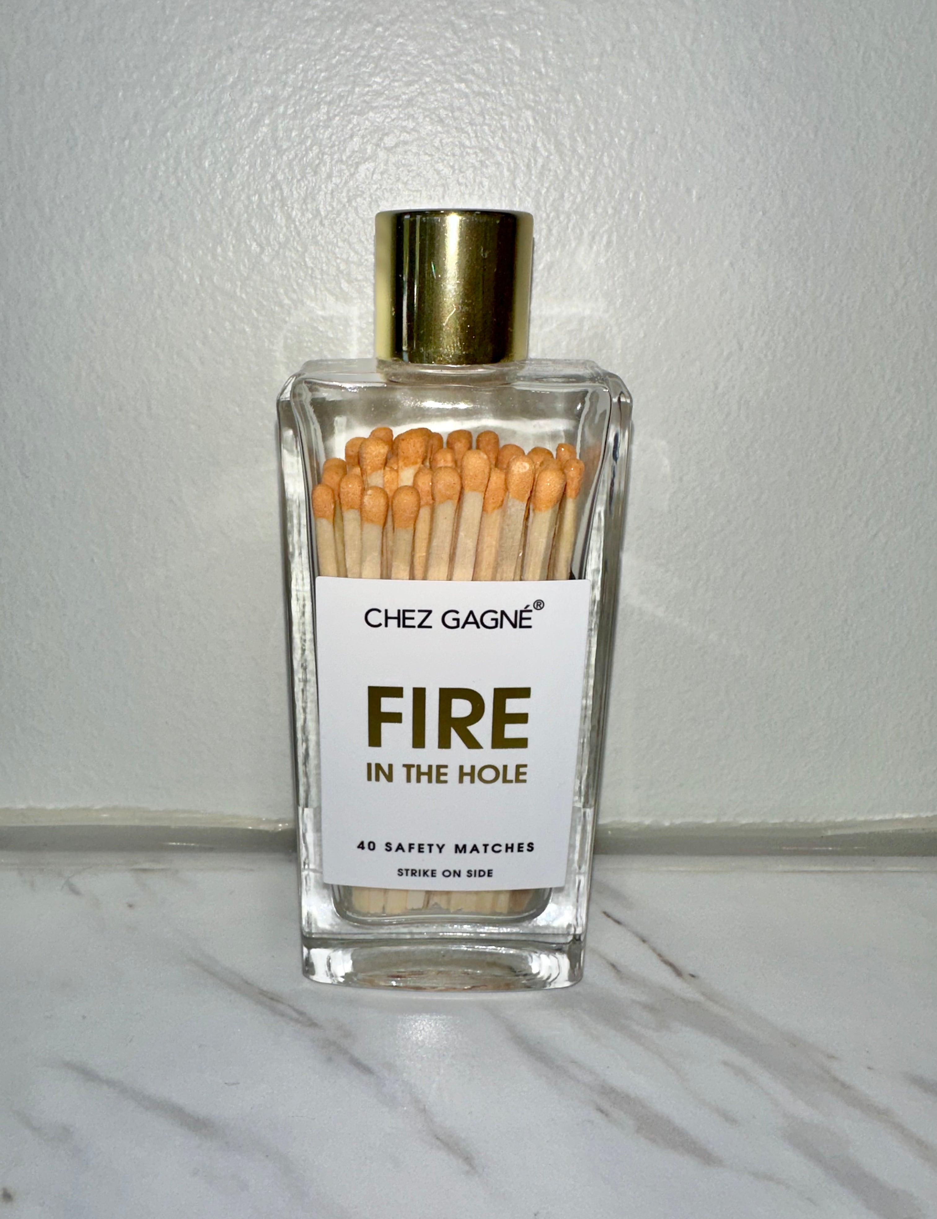 Glass Bottle Matches