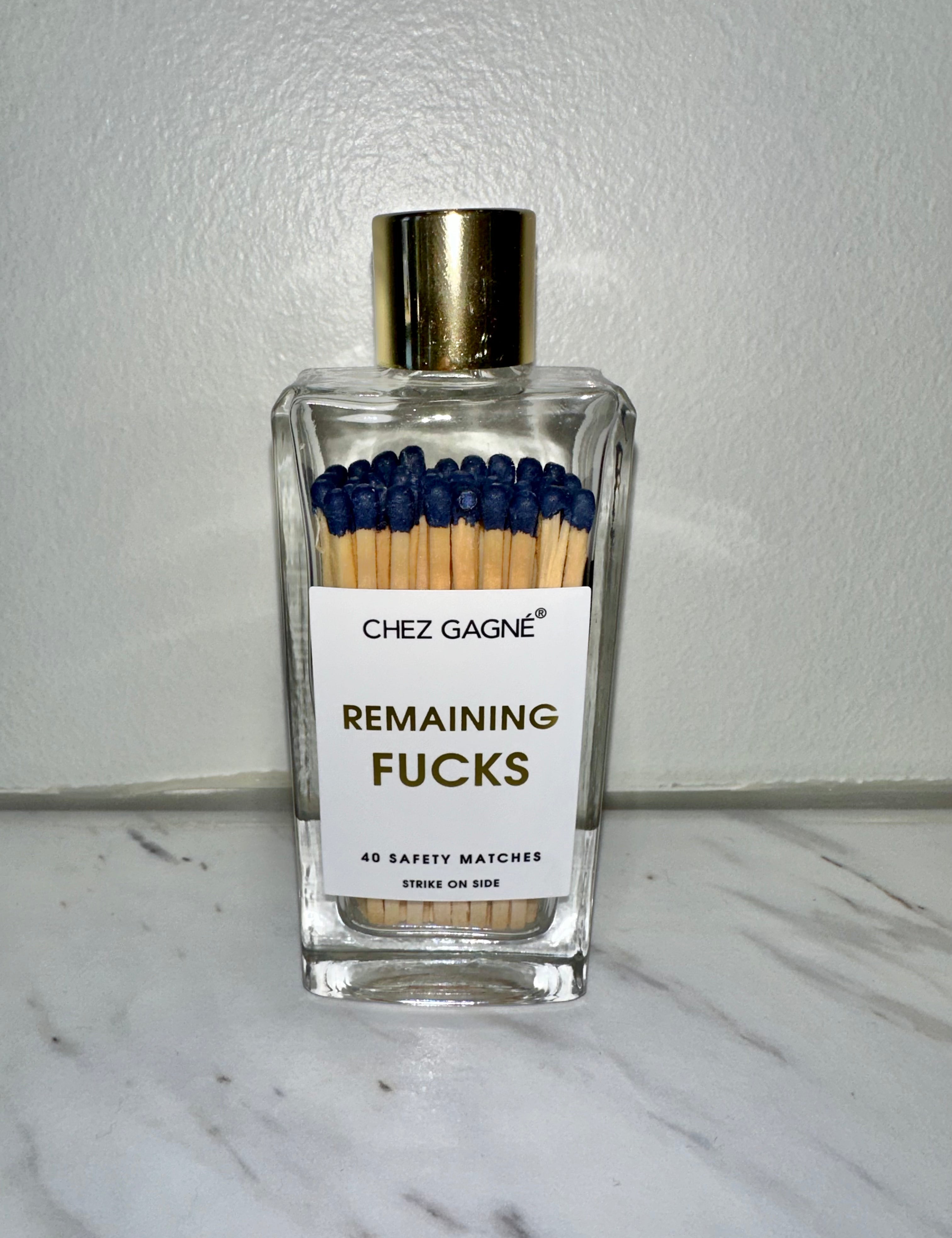 Glass Bottle Matches