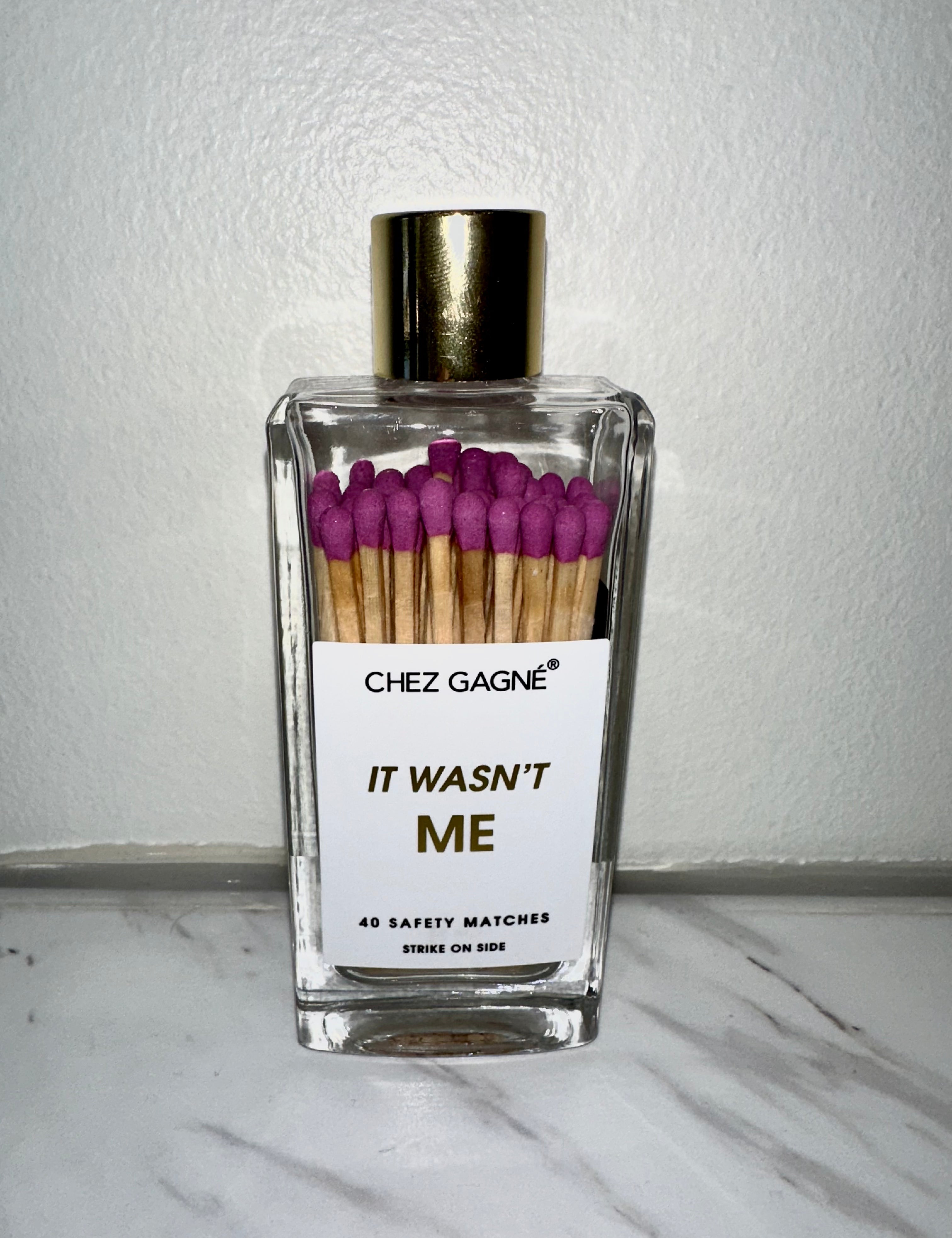 Glass Bottle Matches